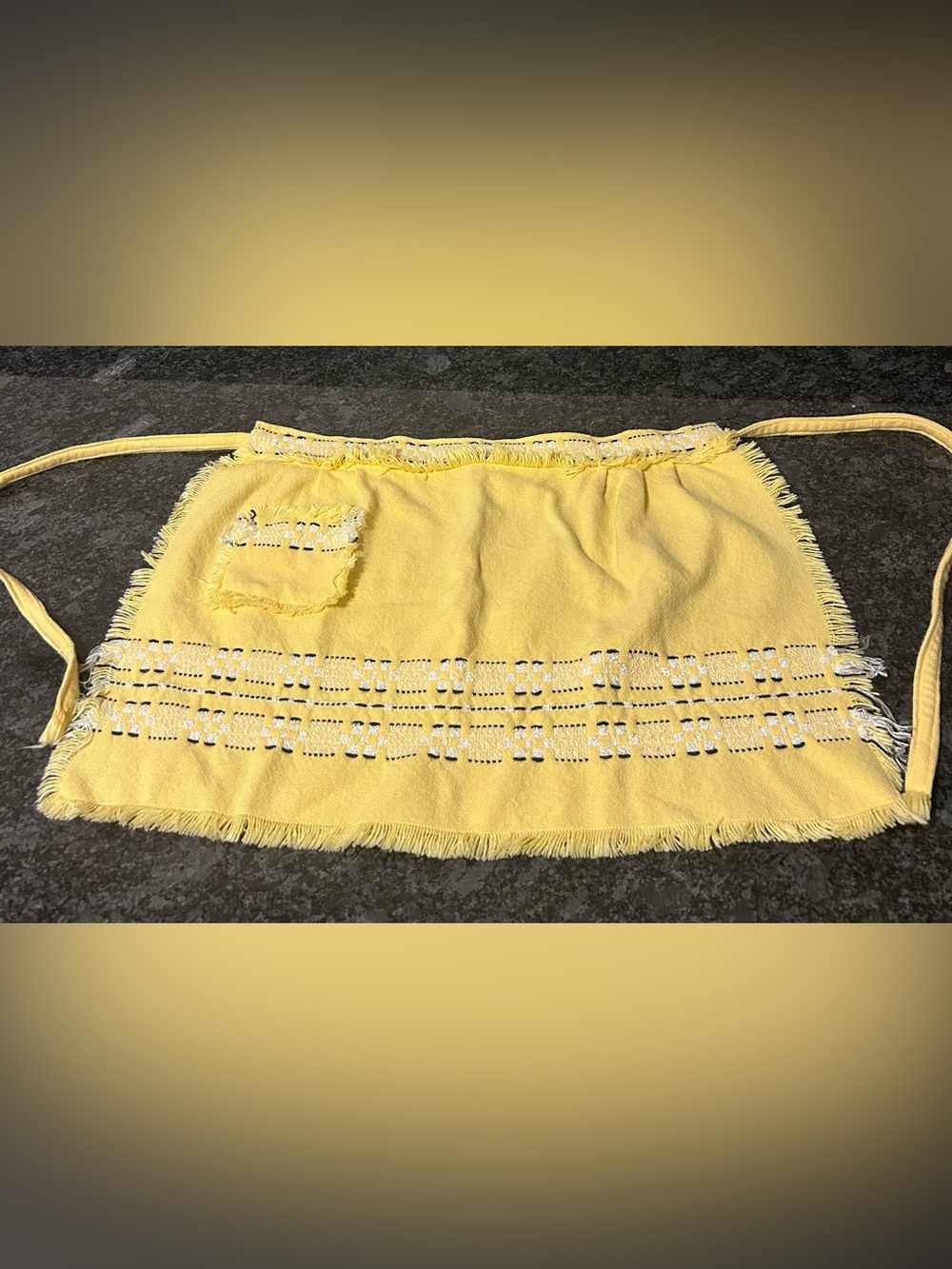 Yellow Waist Apron